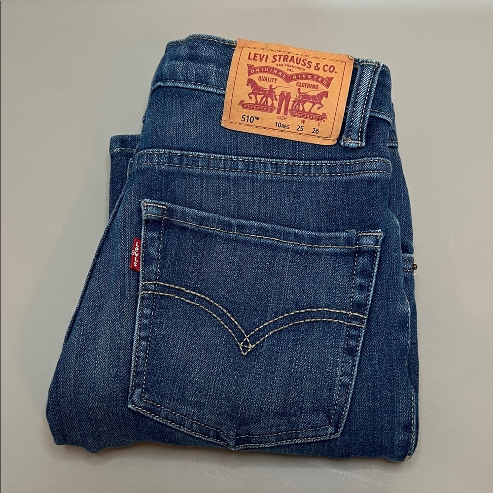 Levi’s 510 Skinny Jean Medium Wash Size 10 Reg